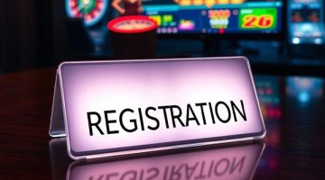 Регистрация в казино